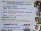 Plakat Einweihung Waldstadion